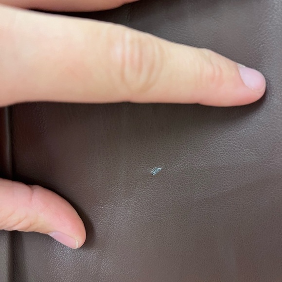 Chocolate Brown Leather Trousers High Rise Wide Leg Express Pants Faux Leather - Picture 6 of 12